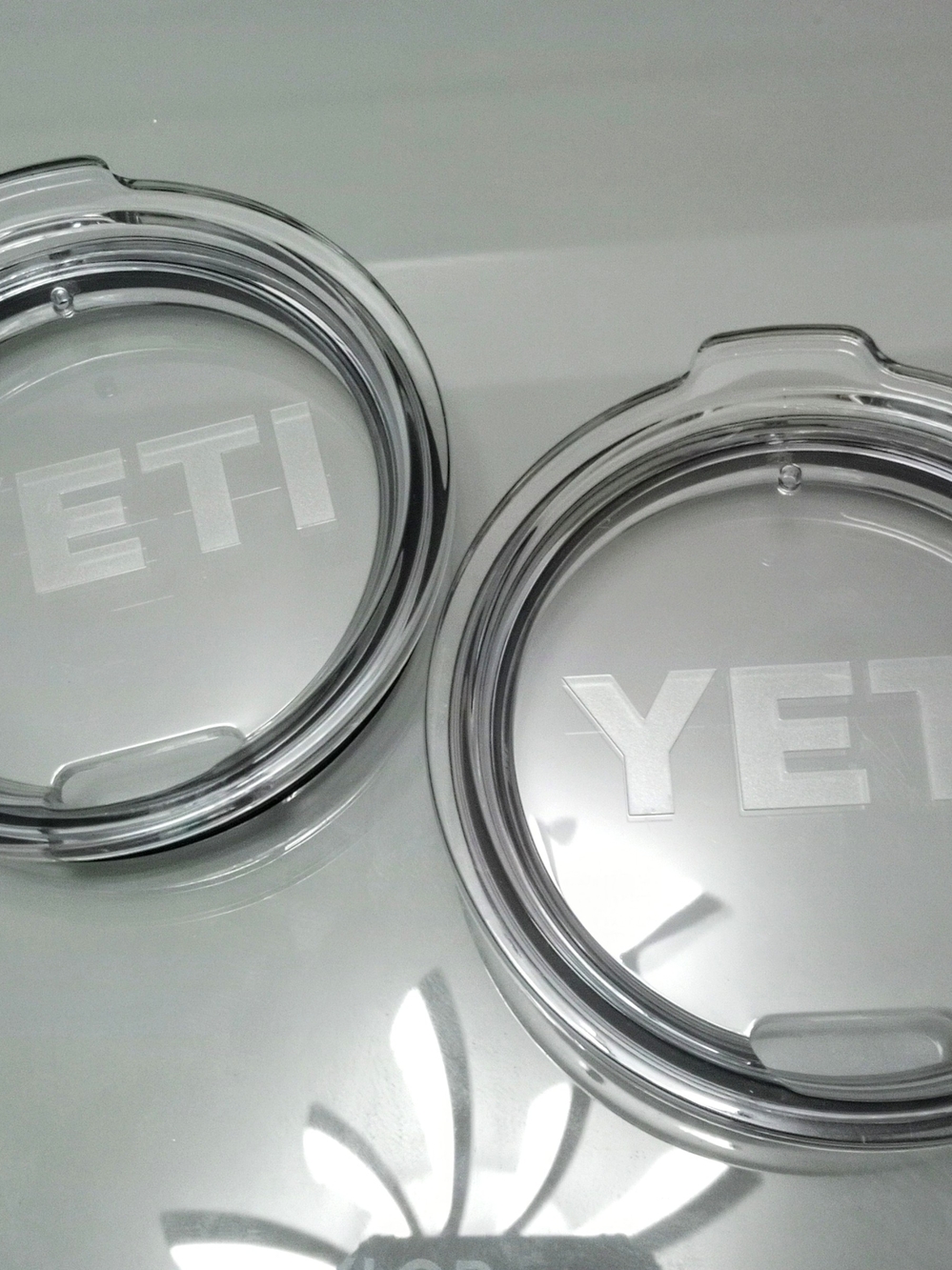 YETI Rambler 30 oz Clear BPA Free Tumbler Lids New - Set of 2
